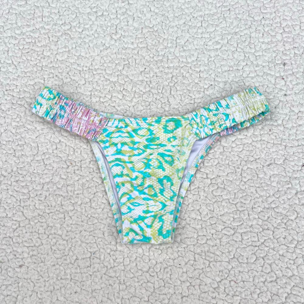 San Lorenzo Swim Ruched Side Bikini Bottom